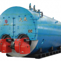 天鹿WNS型雙膽燃油燃氣蒸汽鍋爐容量20t/h~30t/h