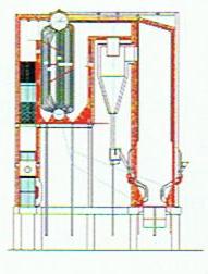 循環(huán)流化床熱水鍋爐