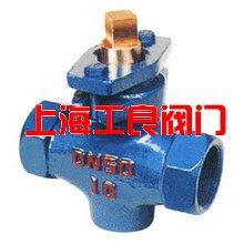 二通內螺紋銅芯旋塞閥