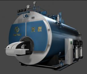單爐膽全自動濕背燃油燃氣蒸汽鍋爐