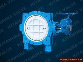 大口徑調節型蝶閥